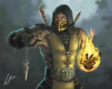 Скорпион из мортал комбат