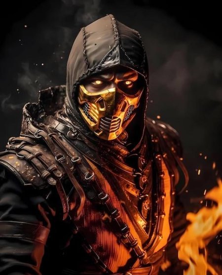 Скорпион мортал комбат k