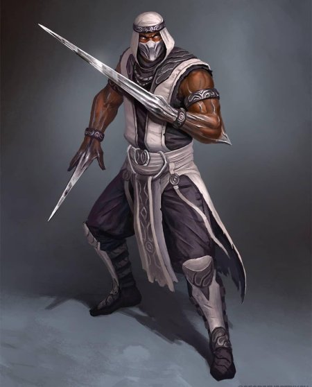 Кабал mortal kombat арт