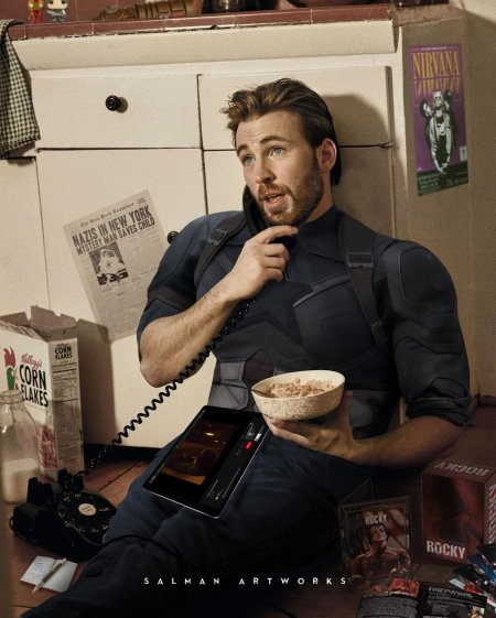 Chris evans captain america