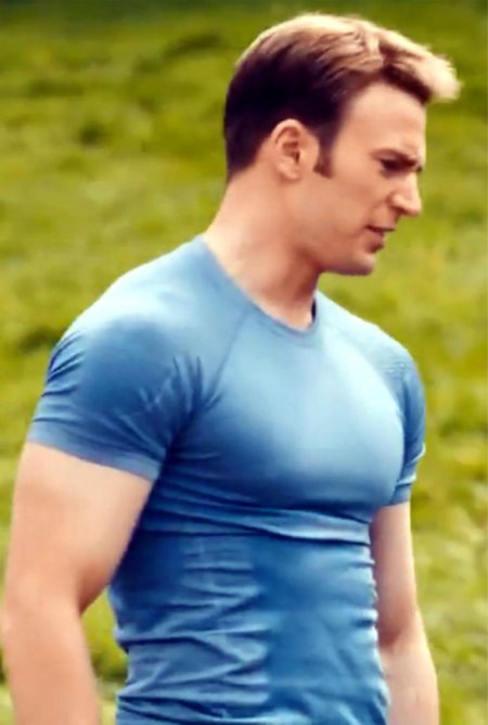 Крис эванс капитан америка торс