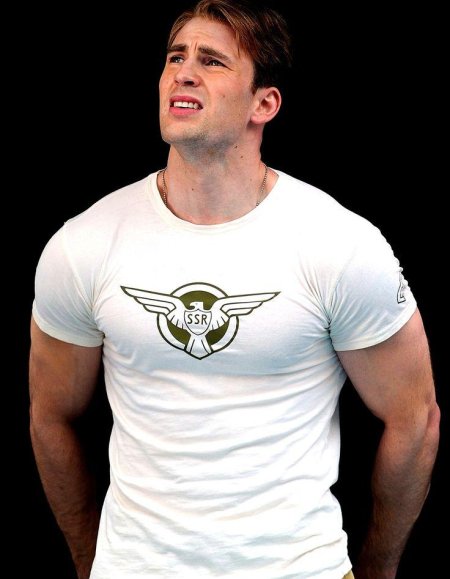 Крис эванс капитан америка торс