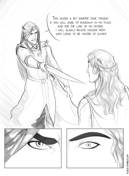 Сильмариллион комиксы феанор