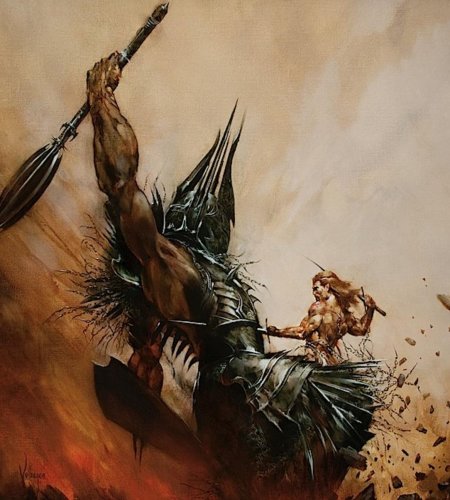 Фэнтези воин