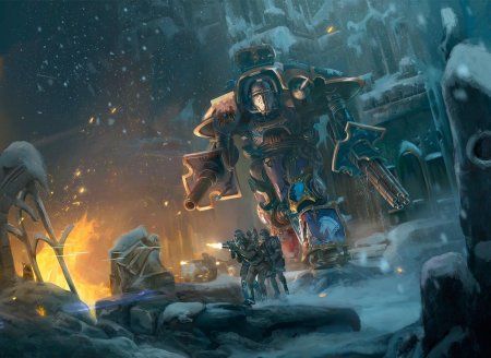 Имперские рыцари warhammer art