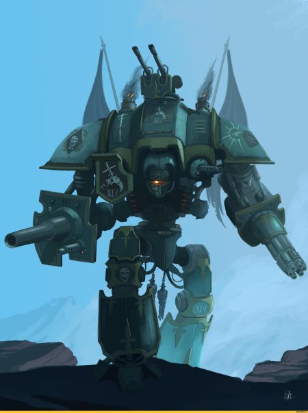 Имперский рыцарь warhammer д модель