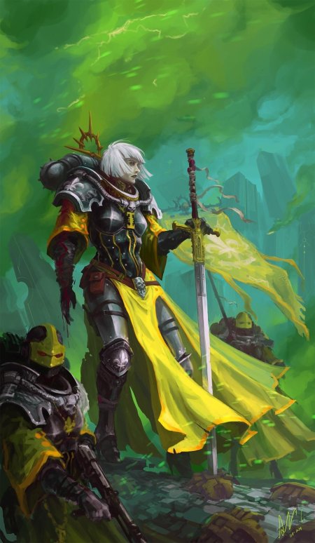 Сестра битвы вархаммер 40000