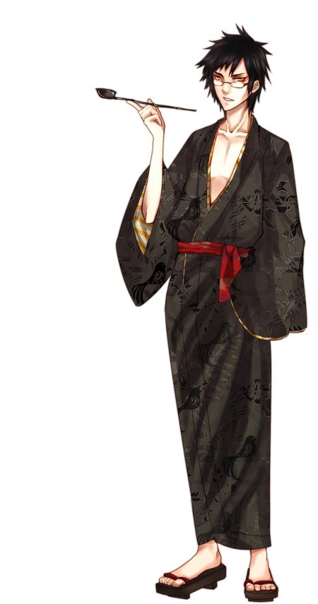 Кимоно с хаори мужское