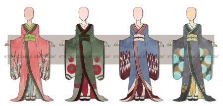 Японская юката референс