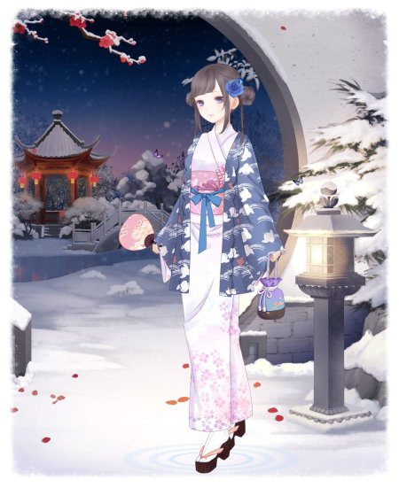 Зимнее кимоно