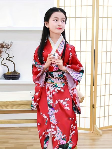 Традиционное японское платье