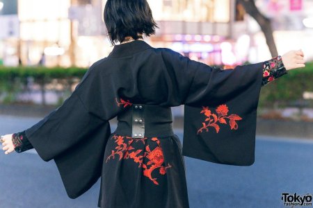 Одежда в японском стиле