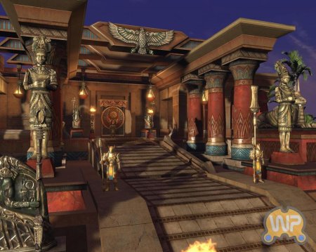 Тронный зал фараона египта