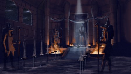 Бог загробного мира в египте анубис