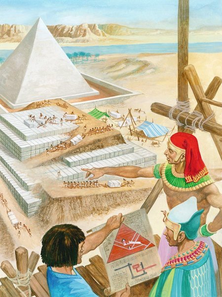 Строители пирамид древнего египта