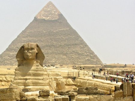 Пирамиды гизы и сфинкс