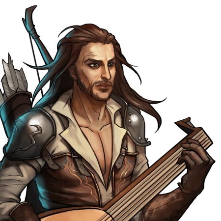 Полуэльф бард днд