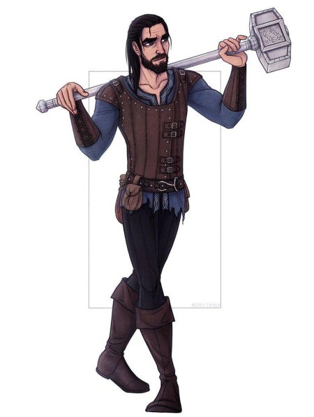 Полуэльф трактирщик