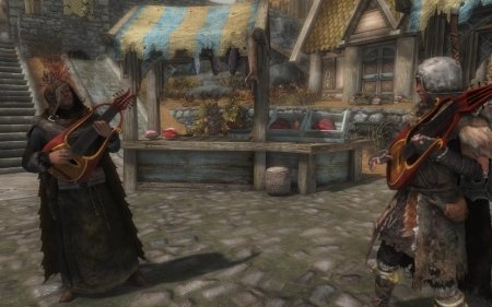 Игра на лютне