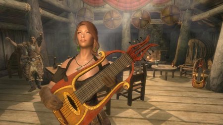 Скайрим бард арт