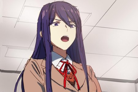 Doki literature club yuri