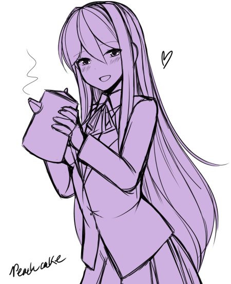 Моника карандашом доки