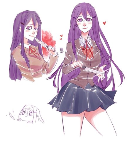 Юри доки доки литературный