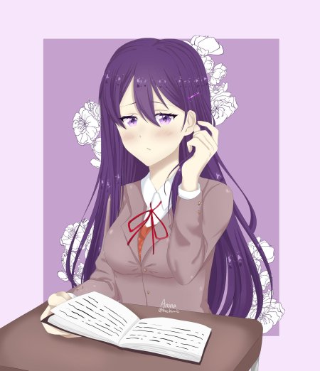 Doki literature club yuri