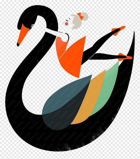 Elegant swan