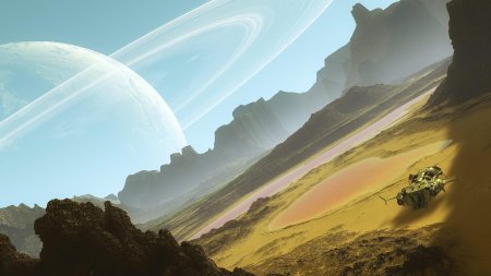 Фантастические космические пейзажи