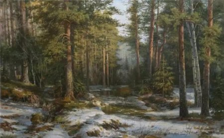 Художник иван августович вельц сосновый лес