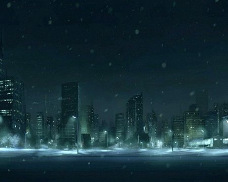 Зимний город