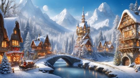 Зима сказочная