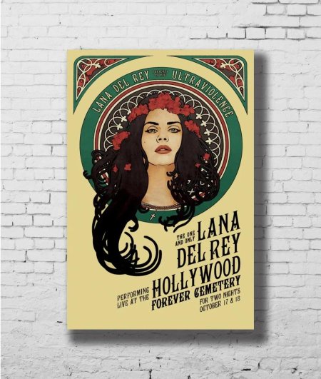 Постер лана дель рей