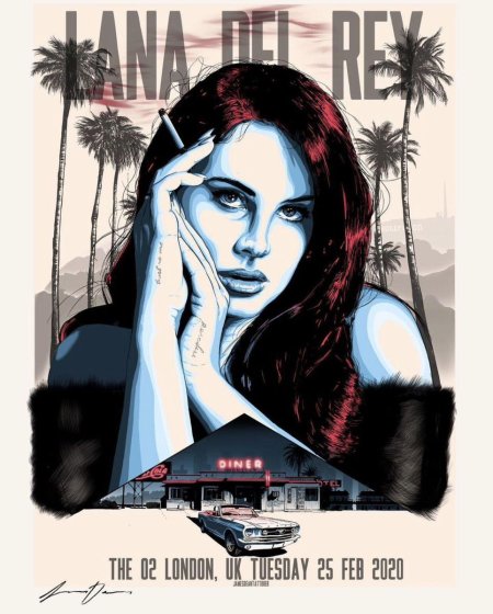 Лана дель рей плакаты постеры