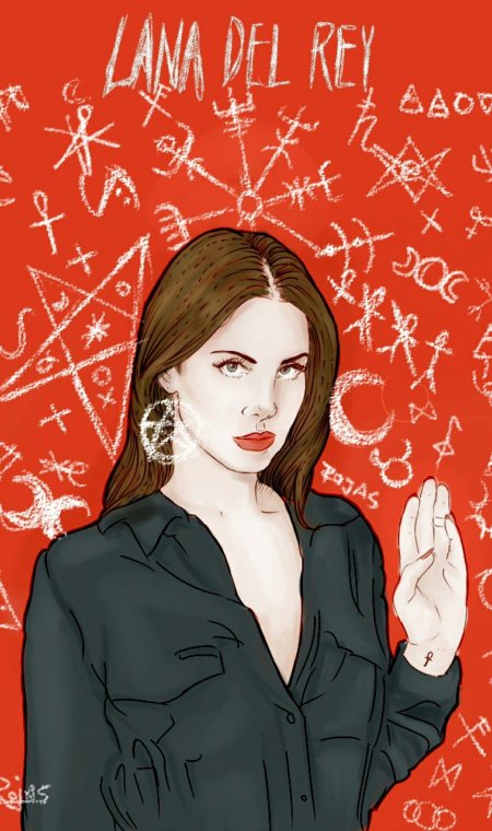 Лана дель рей обложка альбома