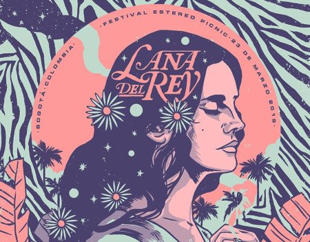 Постер лана дель рей