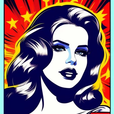 В стиле поп арт