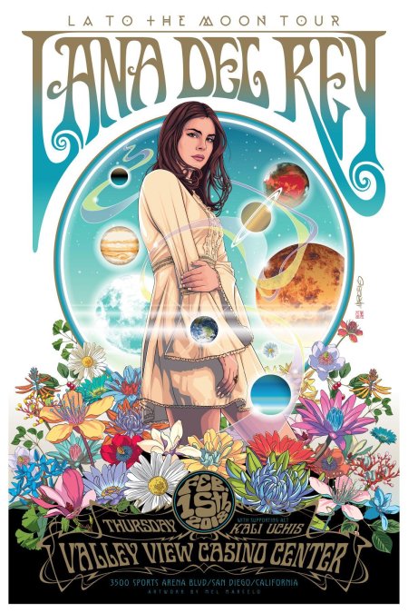 Постер лана дель рей