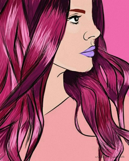 Иллюстрация девушка