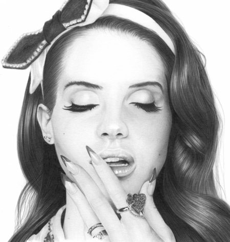 Лана дель рей поп арт