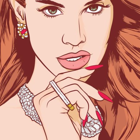 Поп арт женщина