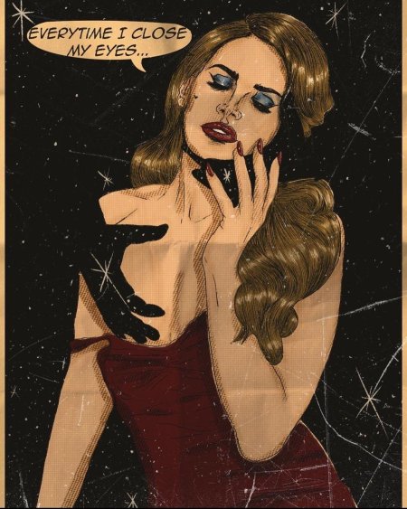 Комикс девушка