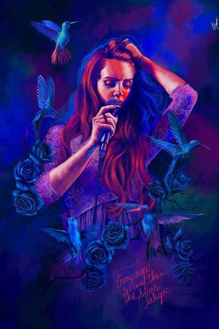 Lana del rey poster