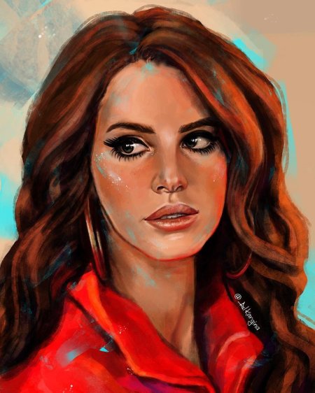 Портрет ланы дель рей