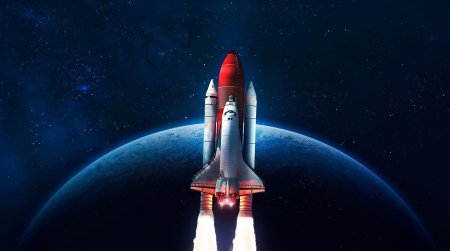Ракета д в космосе