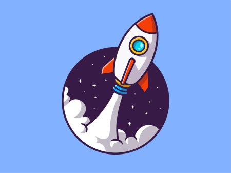 Ракета рисунки