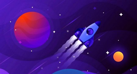 Космос мультяшный