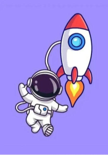 Мультяшные космонавты