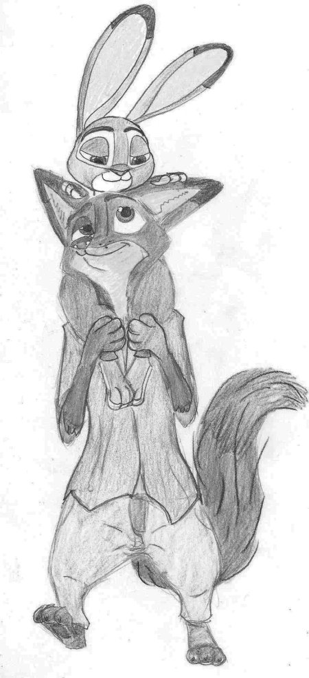 Джуди хоппс скетч